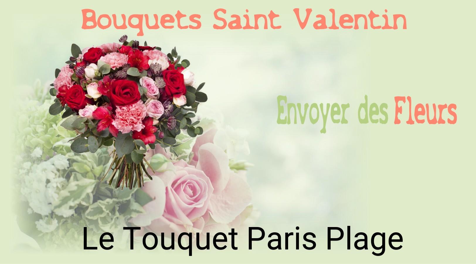 Roses de Saint-Valentin livrées à Le Touquet-Paris-Plage